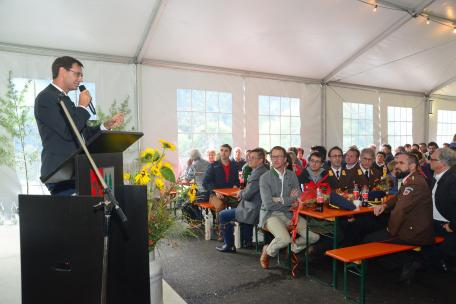 Bild: Eröffnung Gerätehaus Wald am Arlberg