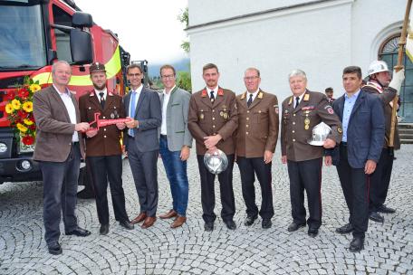 Bild: Fahrzeugweihe Feuerwehr Götzis