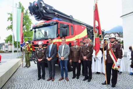 Bild: Fahrzeugweihe Feuerwehr Götzis