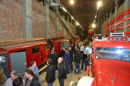 Bild: Feuerwehr Lustenau zu Besuch in Frastanz