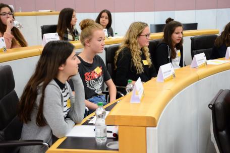 Bild: Mädchenparlament 2016