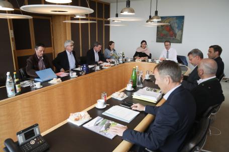 Bild: Treffen mit RegierungsvertreterInnen und AmtsleiterInnen Liechtenstein - Vorarlberg