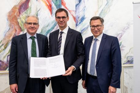 Bild: LH Wallner: „Ernergiewirtschaftlicher Meilenstein für Vorarlberg gesetzt“