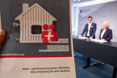 Bild: LH Wallner und LR Wiesflecker: Der Wohn- und Heizkostenzuschuss bringt Entlastung für mehr Haushalte