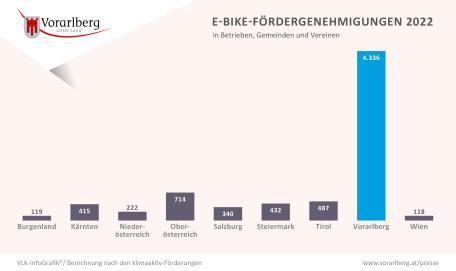 Bild: Bei vollektrischen Fahrzeugen ist Vorarlberg mit einem Zulassungsanteil von 23 Prozent Spitzenreiter