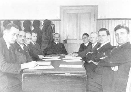 Bild: Die Protokolle des Vorarlberger Landesausschusses 1945