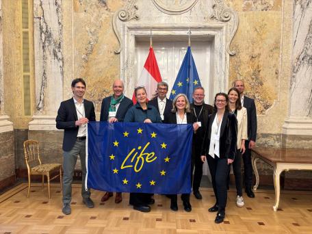 Bild: Auftaktveranstaltung LIFE AMooRe im BML