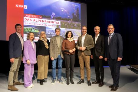 Bild: Vorpremiere UNIVERSUM-Film „Das Alpenrheintal – Wo sich die Natur neu erfindet“