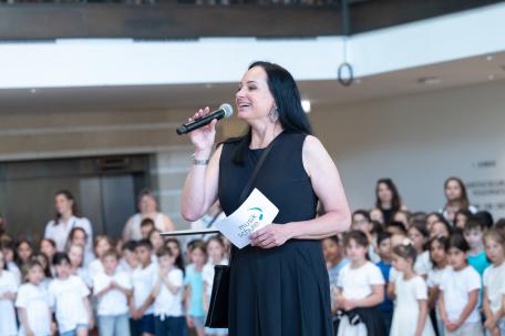 Bild: Direktorin der Musikschule Bregenz, Bettina Wechselberger
