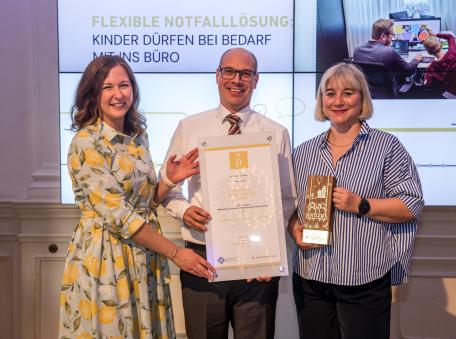 Bild: 1. Platz in der Kategorie &Ouml;ffentlich-rechtliche Unternehmen/Institutionen: Fachhochschule Vorarlberg GmbH 