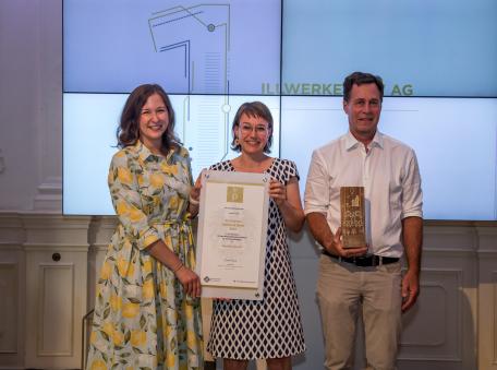 Bild: 1. Platz in der Kategorie Private Wirtschaftsunternehmen ab 101 Besch&auml;ftigten: illwerke vkw AG 