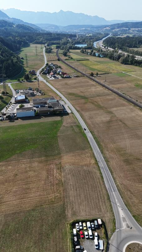 Bild: Verkehrsbehinderungen auf der L 190, Vorarlberger Stra&szlig;e in Nenzing