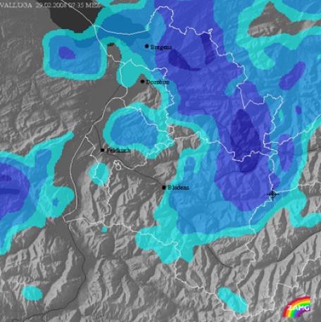 Bild: Wetterradarstation Valluga ist online